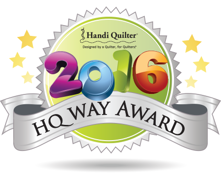 The Quilt Store wins HQ Way Award 2016