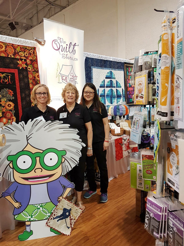 Mrs. Bobbins visits The Quilt Store