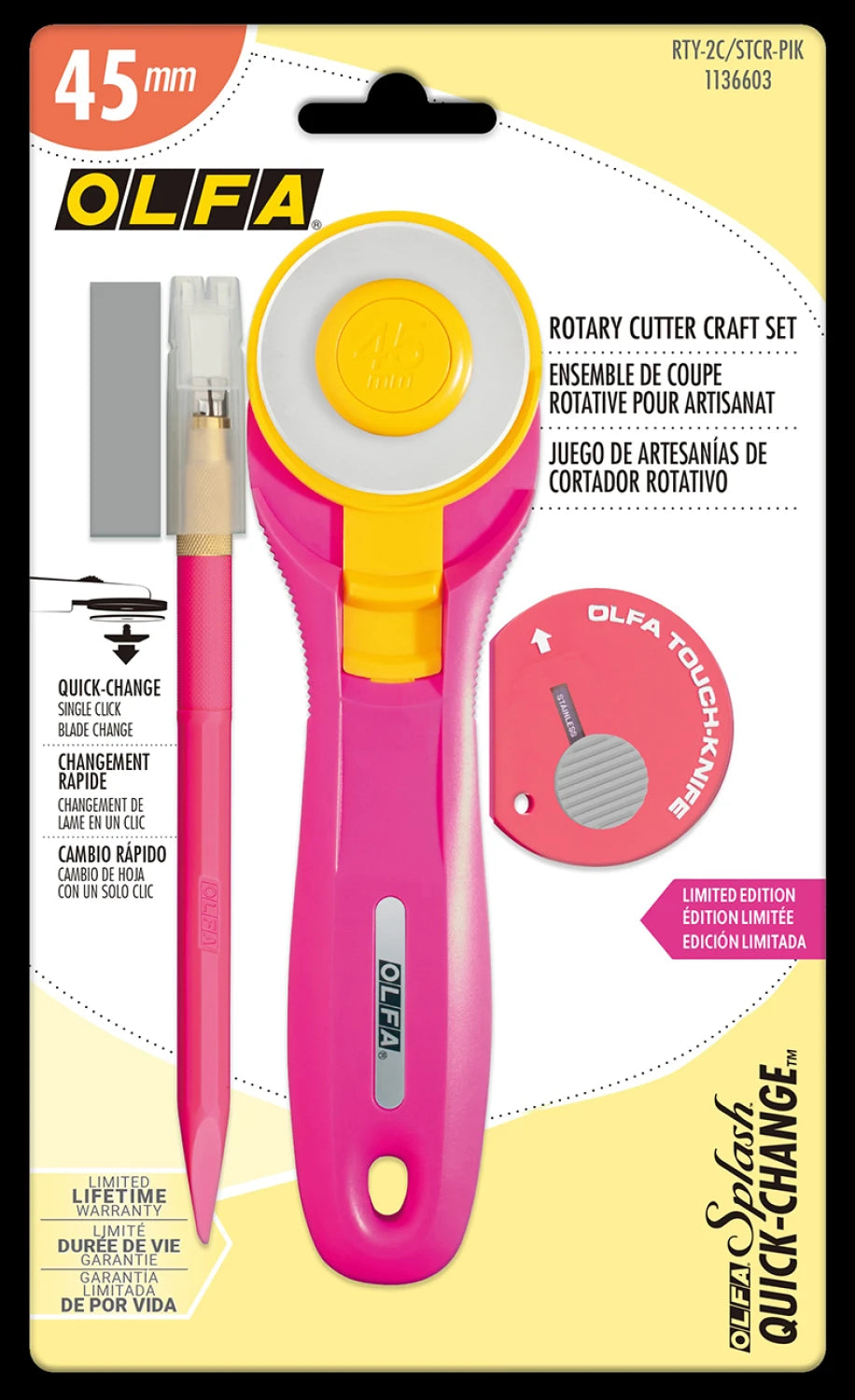 Olfa Rotary Cutter Craft Set - 45mm