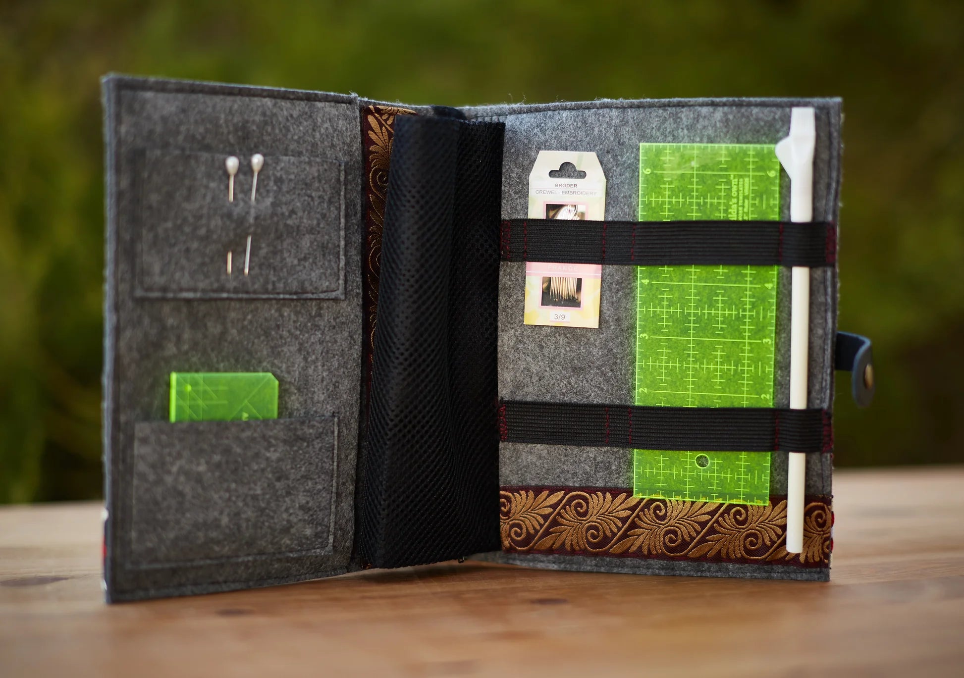 Pre-Cut Felt Book Cover/Project Bag Felt Kit