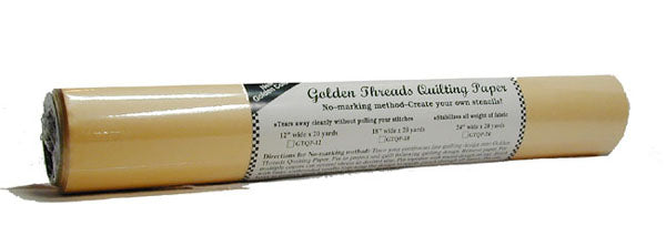 Golden Threads Paper 24" wide