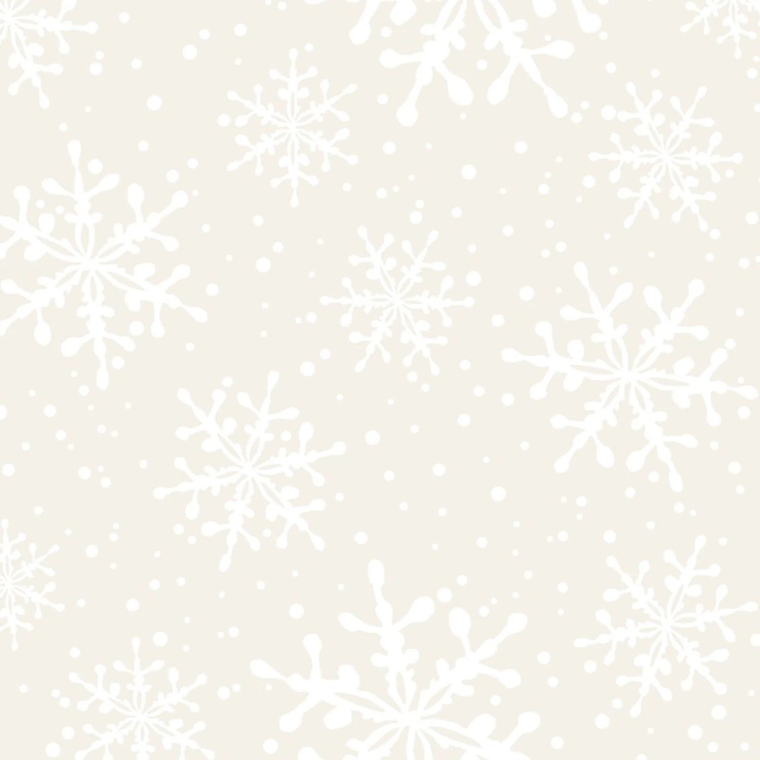 Solitaire Soft White SnowFlakes