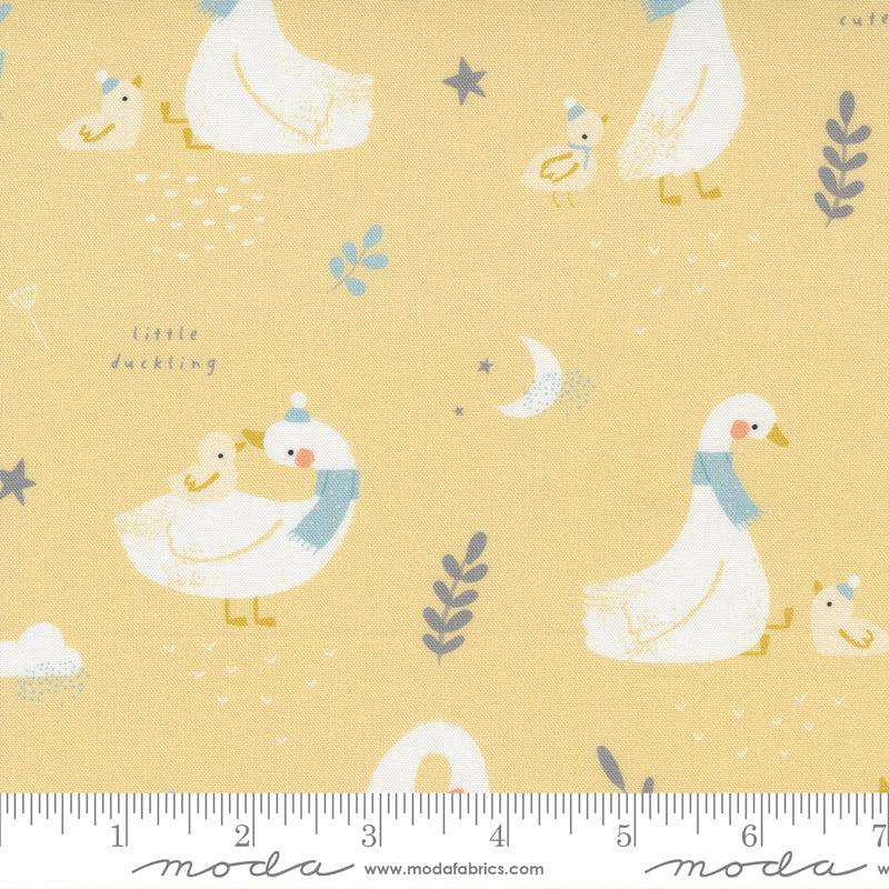 Little Ducklings Double Gauze Yellow