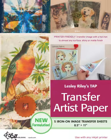 Lesley Riley's TAP Transfer Artist Paper (5pk)