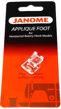 Janome Applique Foot Horizontal Rotary Hook Models