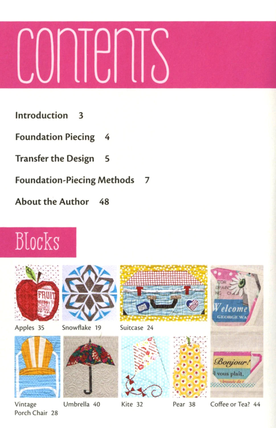 Pocket Guide to Paper Piecing