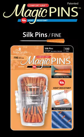 Taylor Seville Magic Pins Silk 1 7/16" - 100 pins