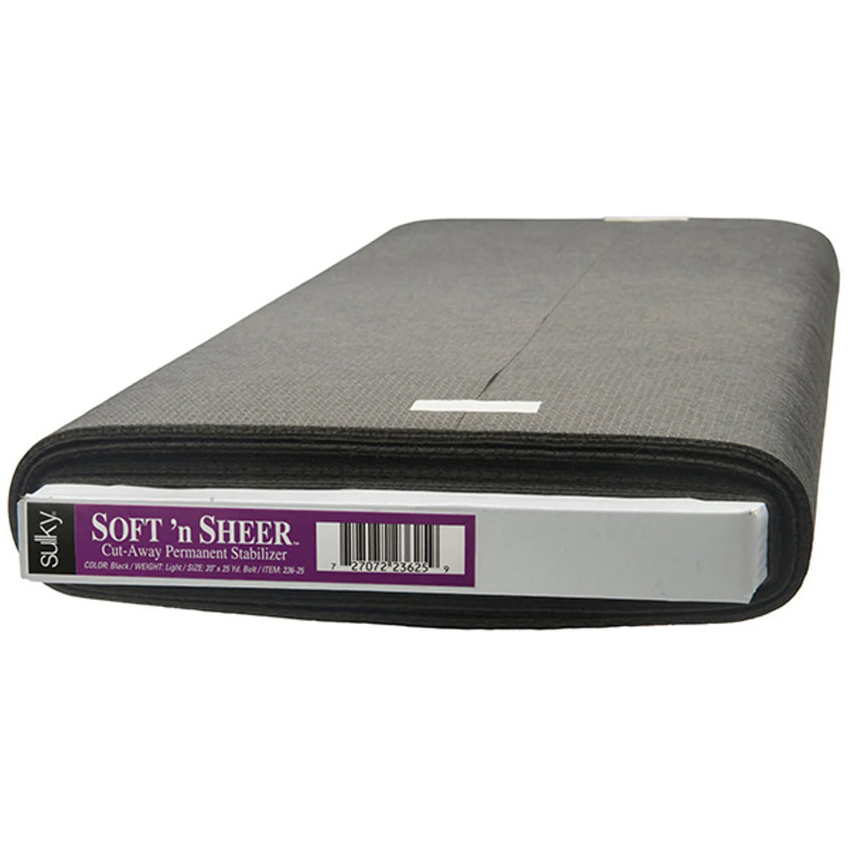 Sulky Cut-Away Soft 'n Sheer Black Stabilizer
