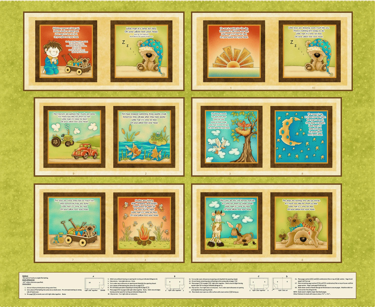 Rest Your Head Book Panel