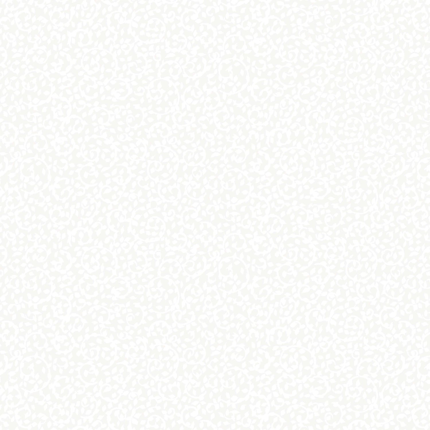 Cookie Dough White Leafy Scroll