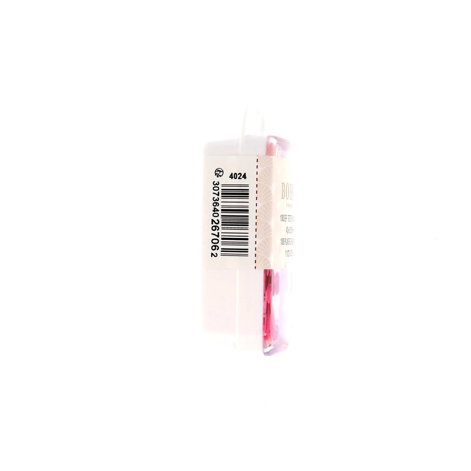 Plastic Head Pins 1-1/2in Pastel Fuchsia 100ct