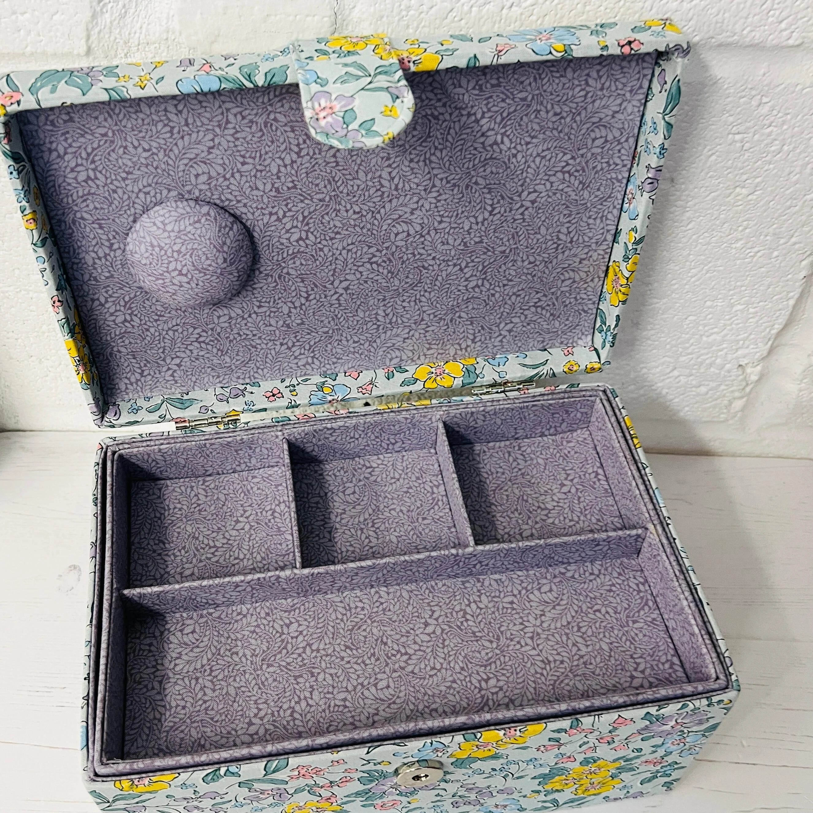 Liberty Floral Sewing Box