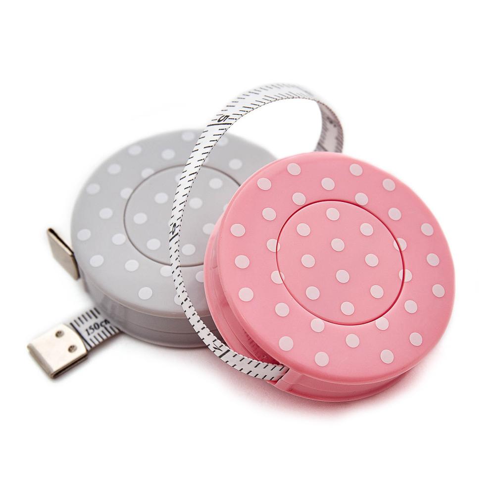 Polka Dot Retractable Tape Measure