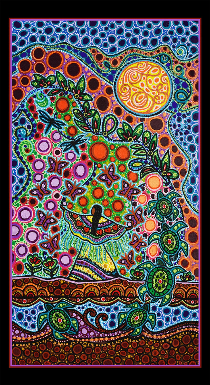 Strong Earth Woman Panel