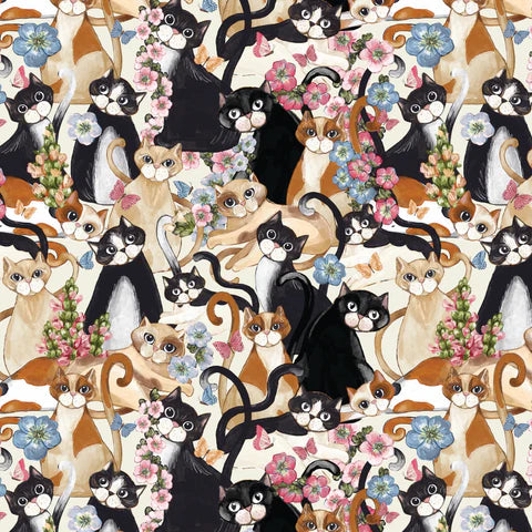 Secret Garden Purring in Petals Cream