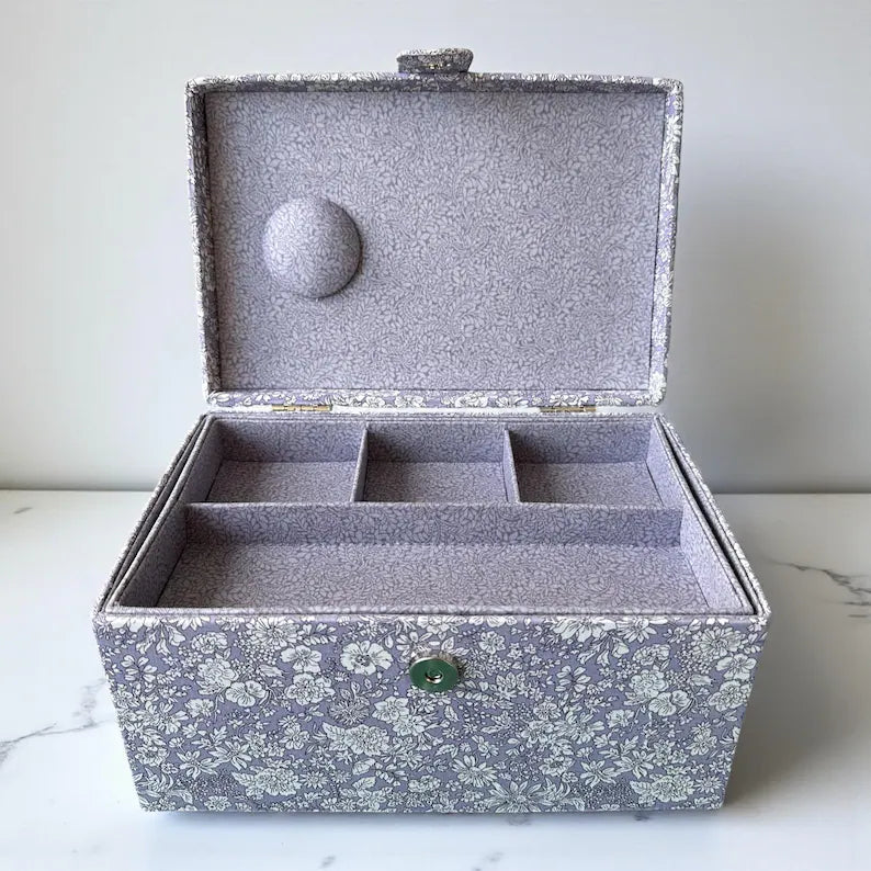 Liberty Floral Sewing Box