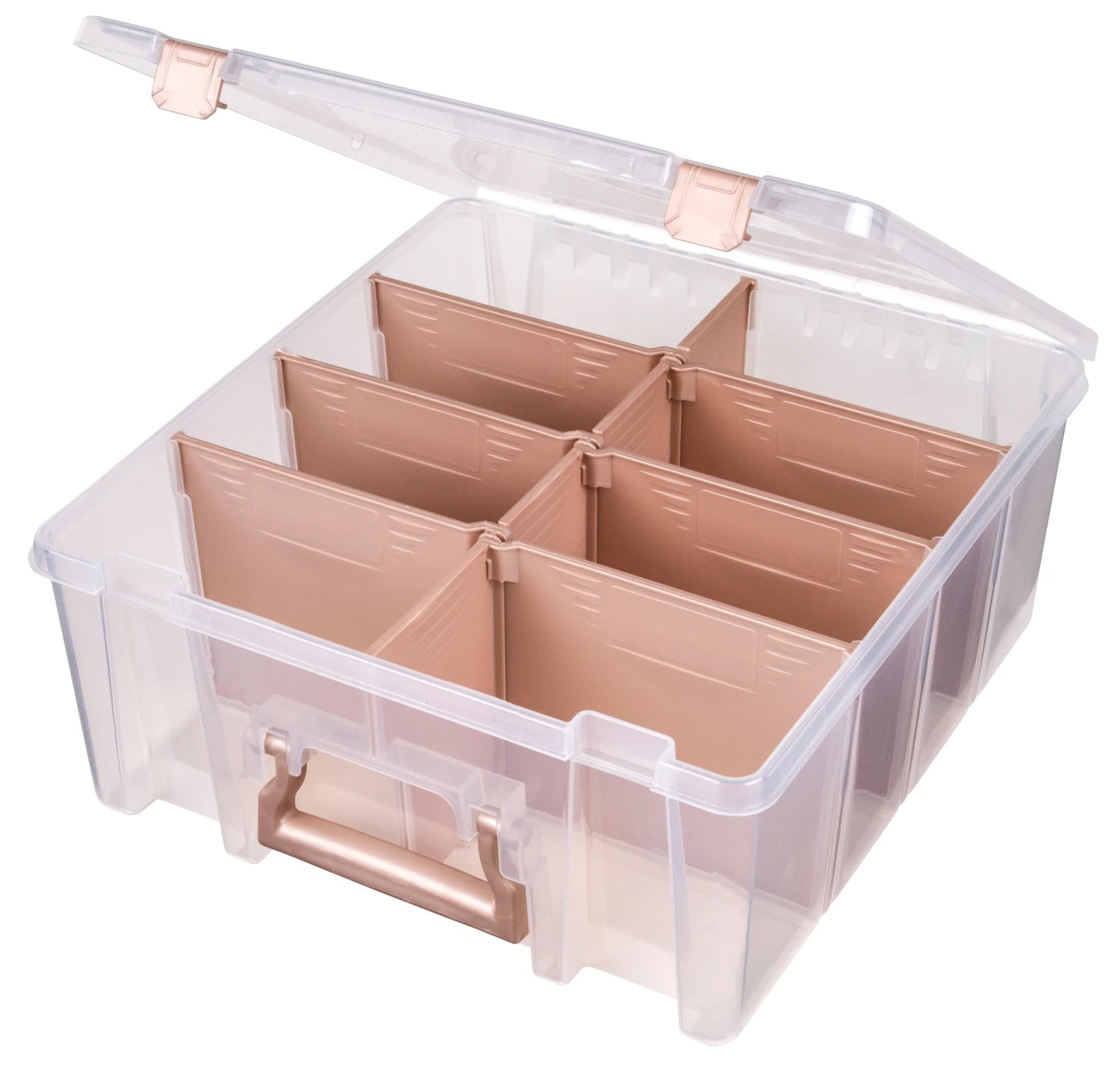 Super Satchel Double Deep With Rose Gold