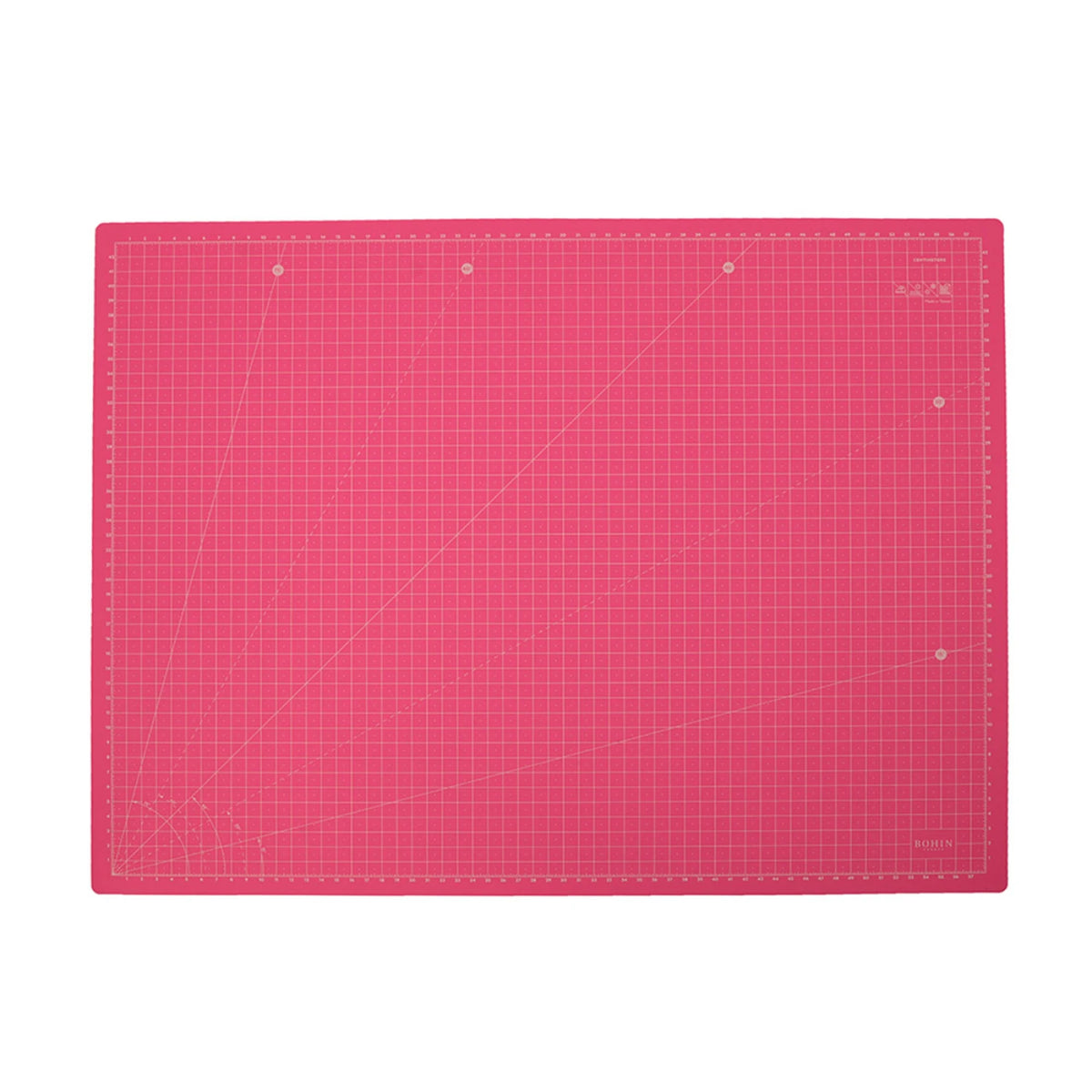 Bohin Cutting Mat (Pink/Orange) 23.5" x 18"