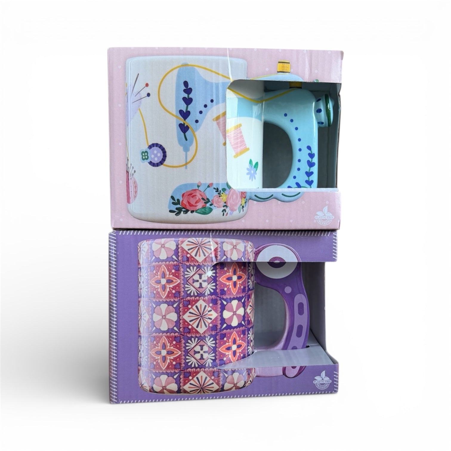 Ceramic Sewing Themed Mug