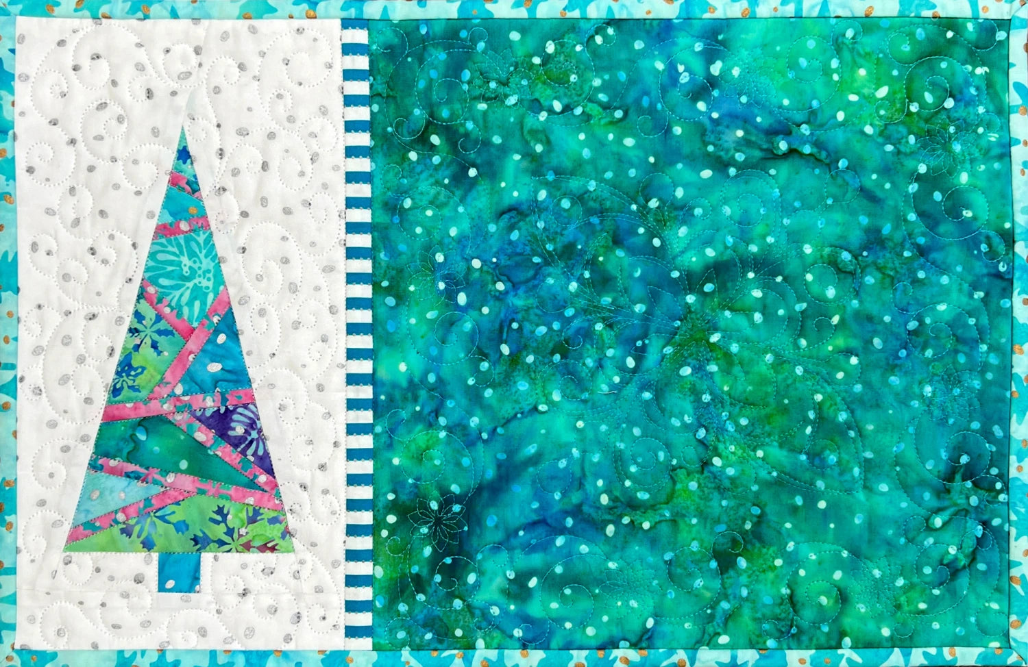 Enchanted Forest Placemats Quilt Kit (6 placemats)