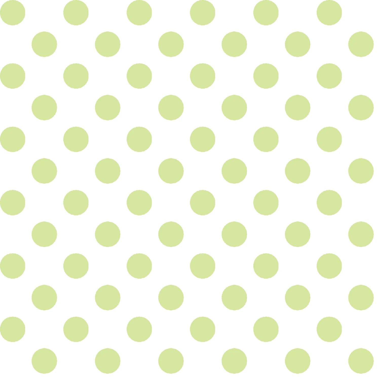 Kimberbell Basics Pale Green Dots