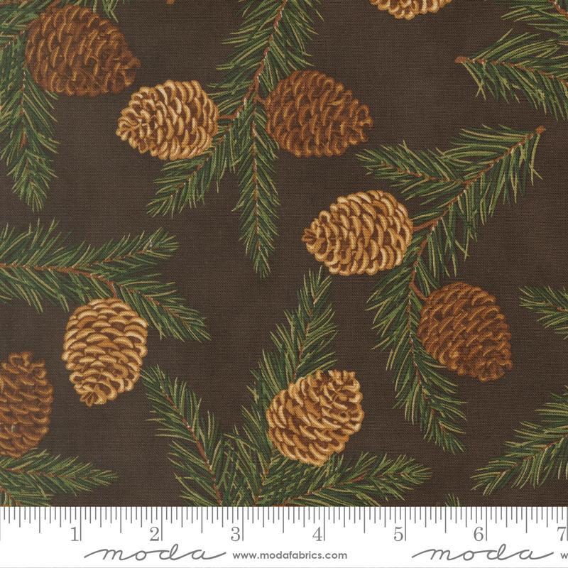 Northwoods Lodge Pinecones Greenery Landscape and Nature - Soil