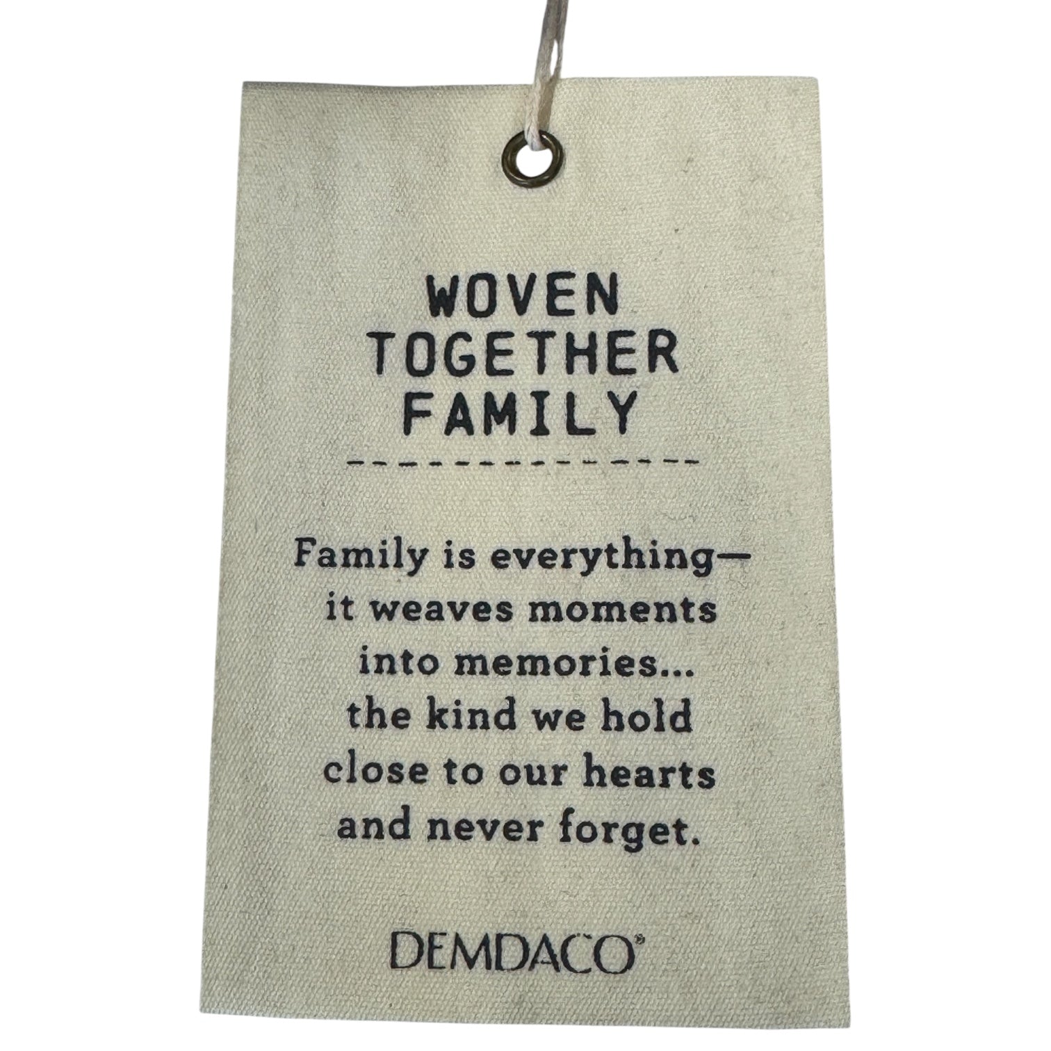 Inspired Bell Woven Together Family