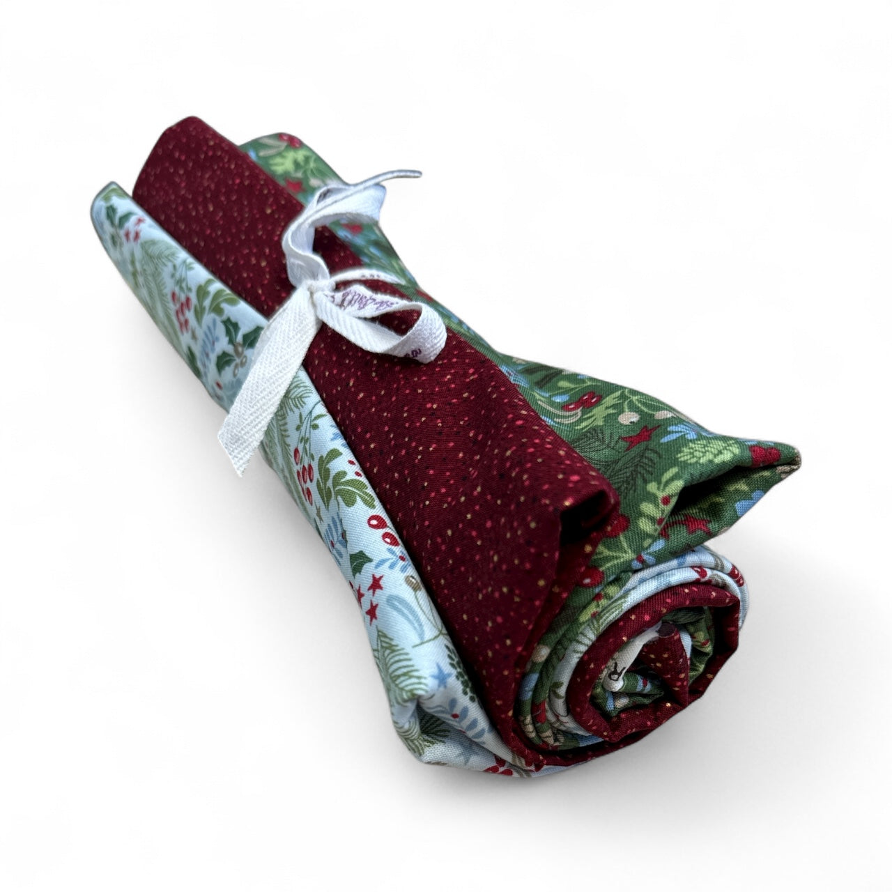 3 Metre Fabric Bundle - Santa’s Tree Farm