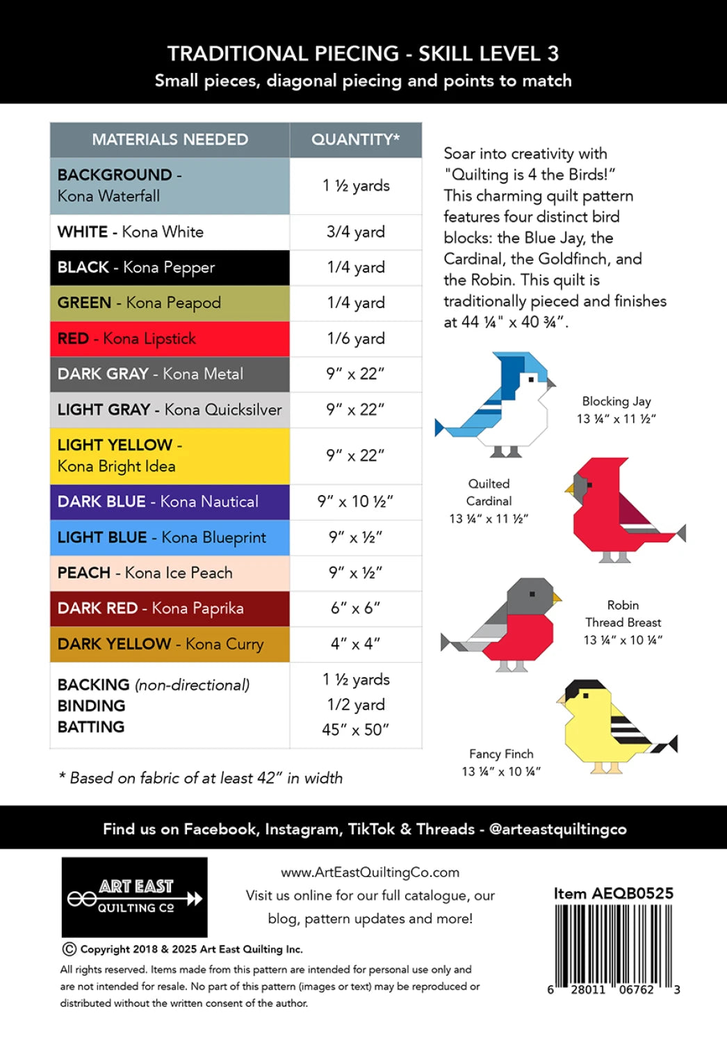 Quilting is 4 The Birds