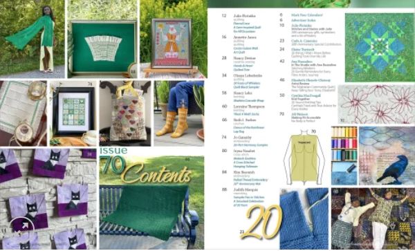 A Needle Pulling Thread Issue 70