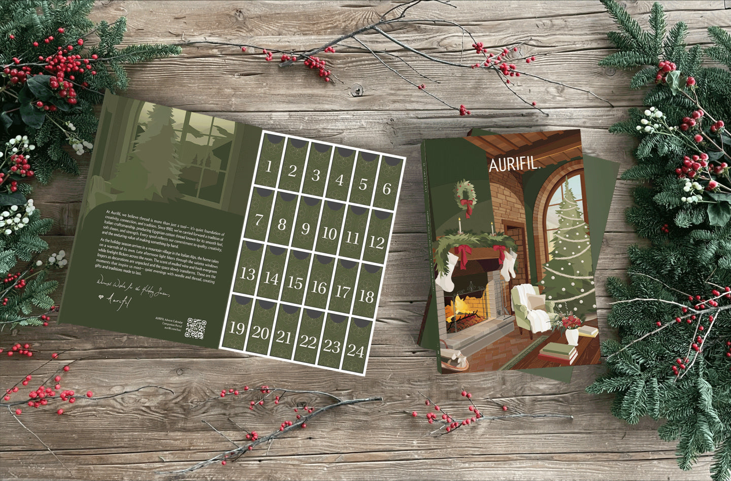 Aurifil Il Salotto Advent Calendar - PRE-ORDER