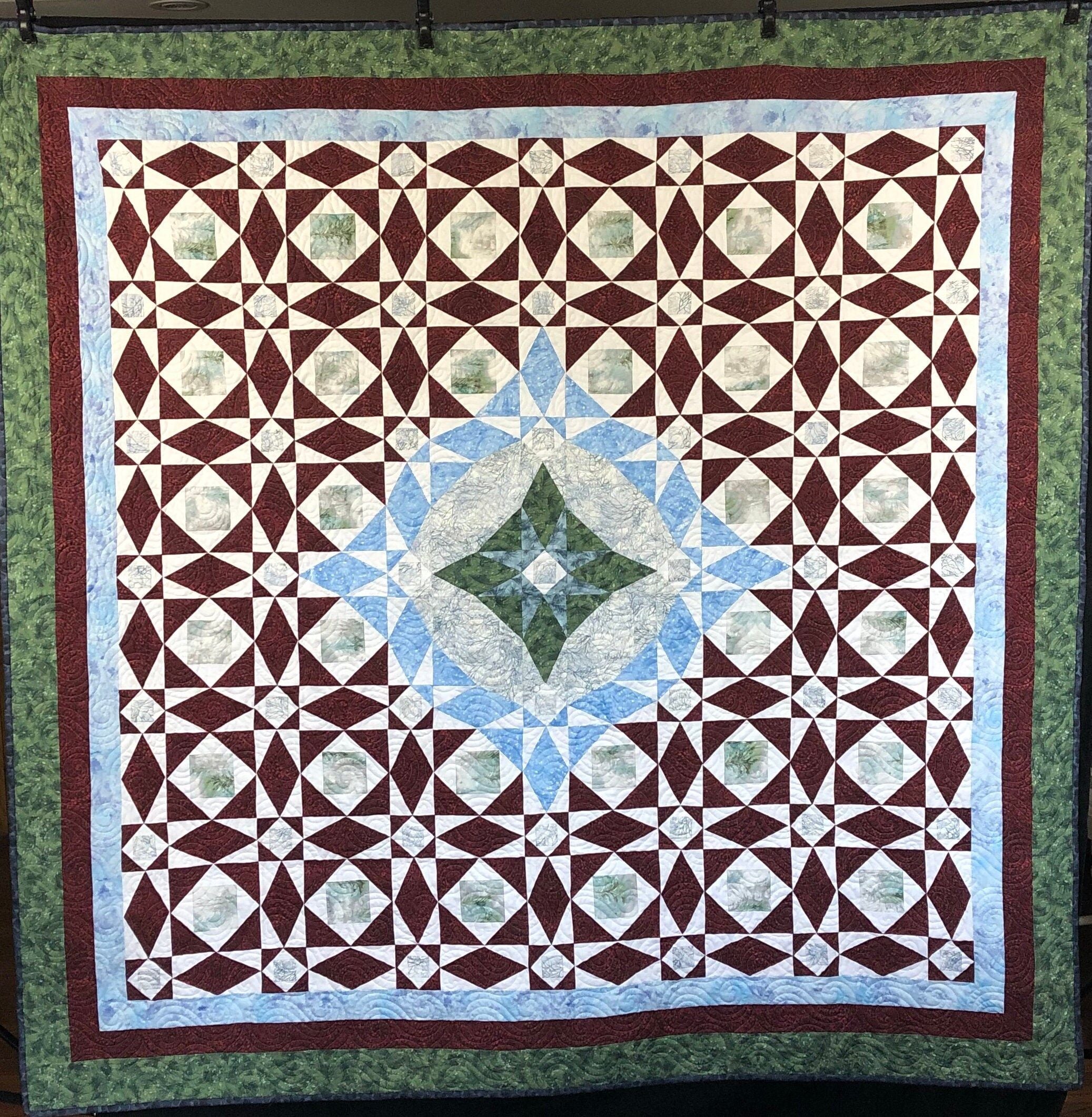 Tempest to Tranquility Storm at Sea Quilt Kit