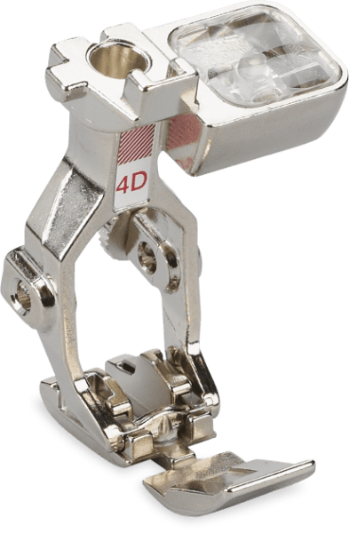 BERNINA #4D Dual Fee Zipper Foot