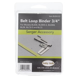 Baby Lock Belt Loop Binder 3/4" Attachment