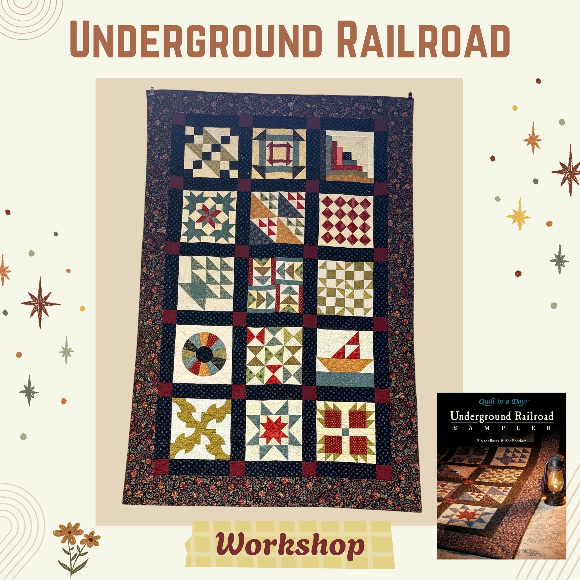Underground Railroad Quilt Workshop - Fall 2026