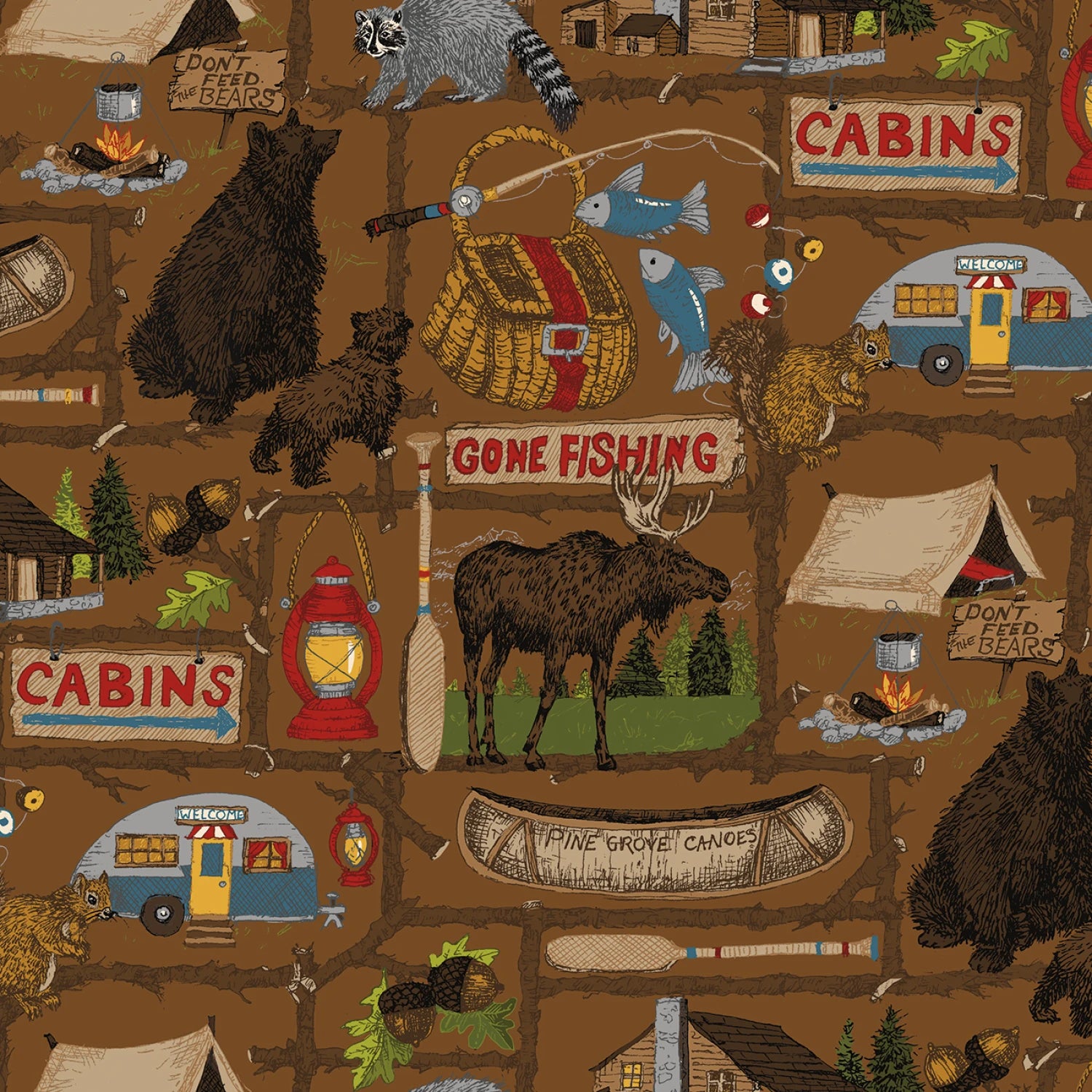 Pine Grove - Main Camping Brown