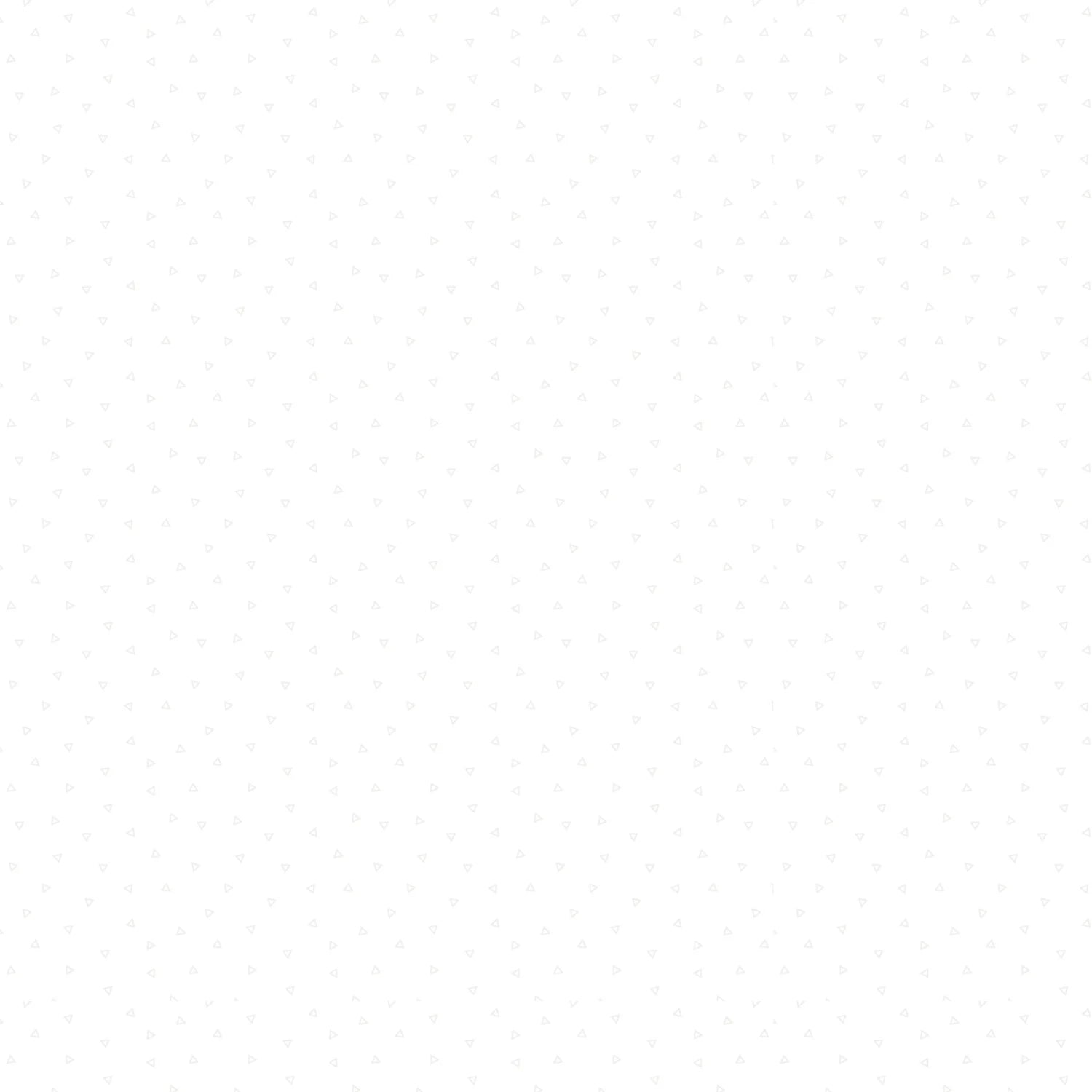 Triangle White Tone on Tone