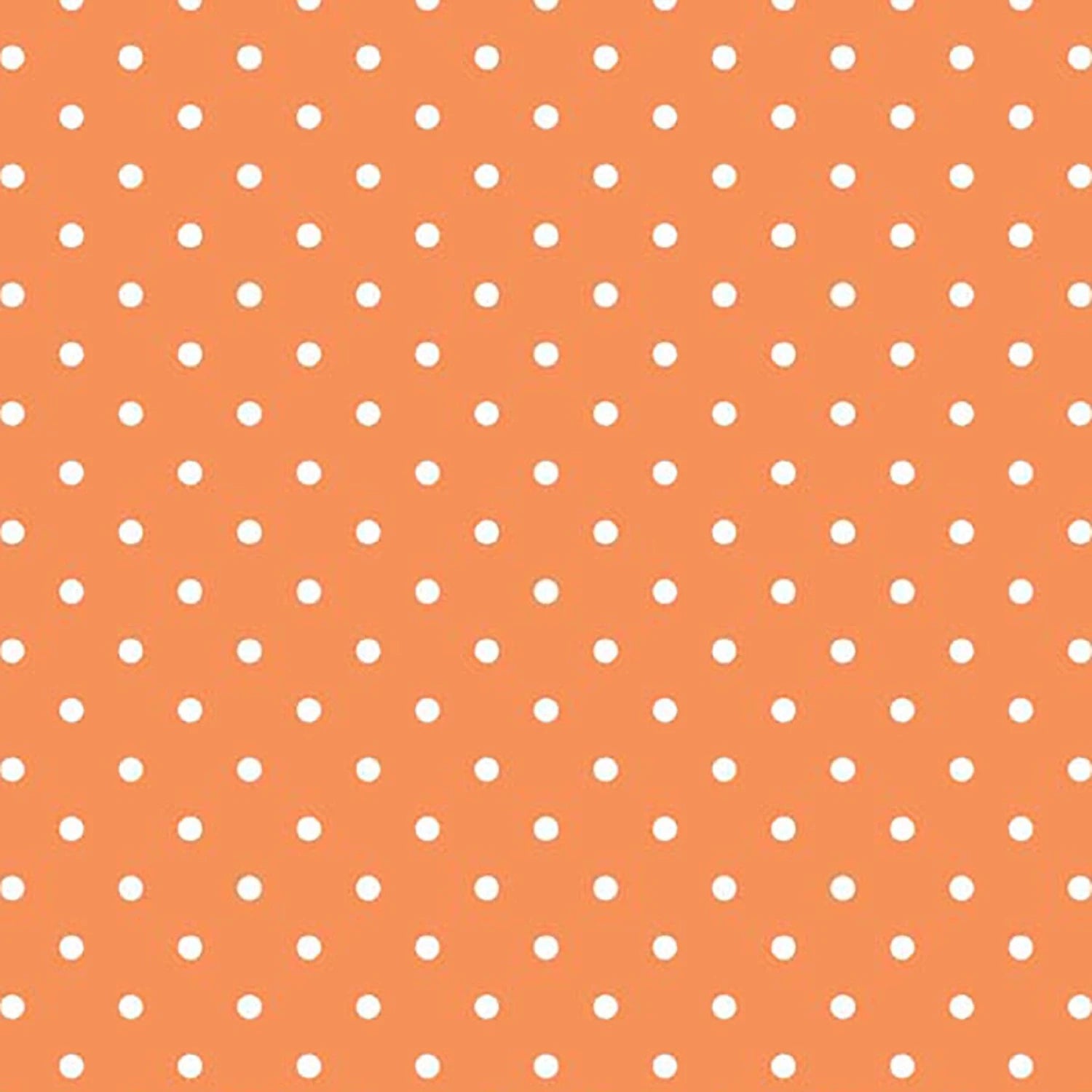 Swiss Dots Orange