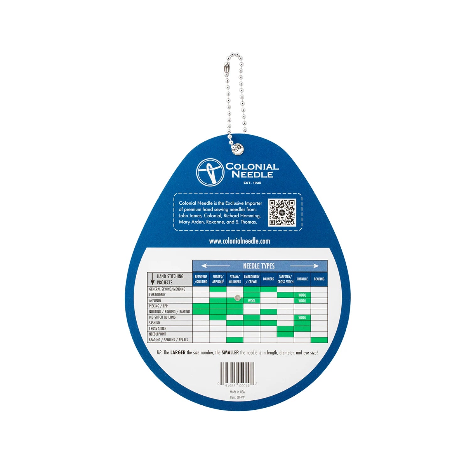 Colonial Needle Wheel