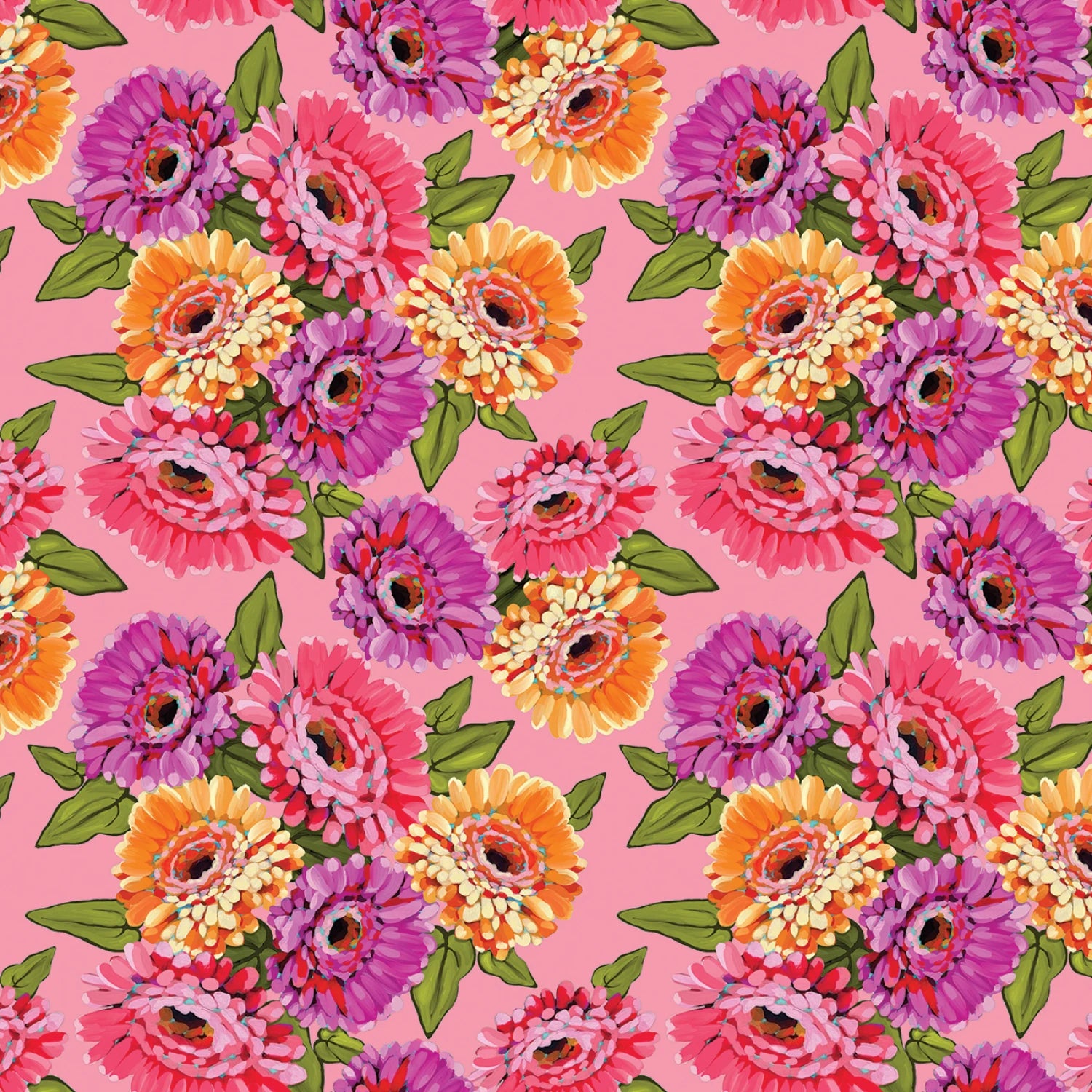 Zinnias Main Pink