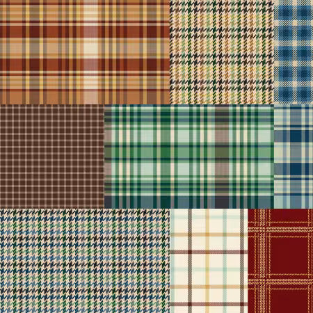 Plaid Venture Club Cheater Print