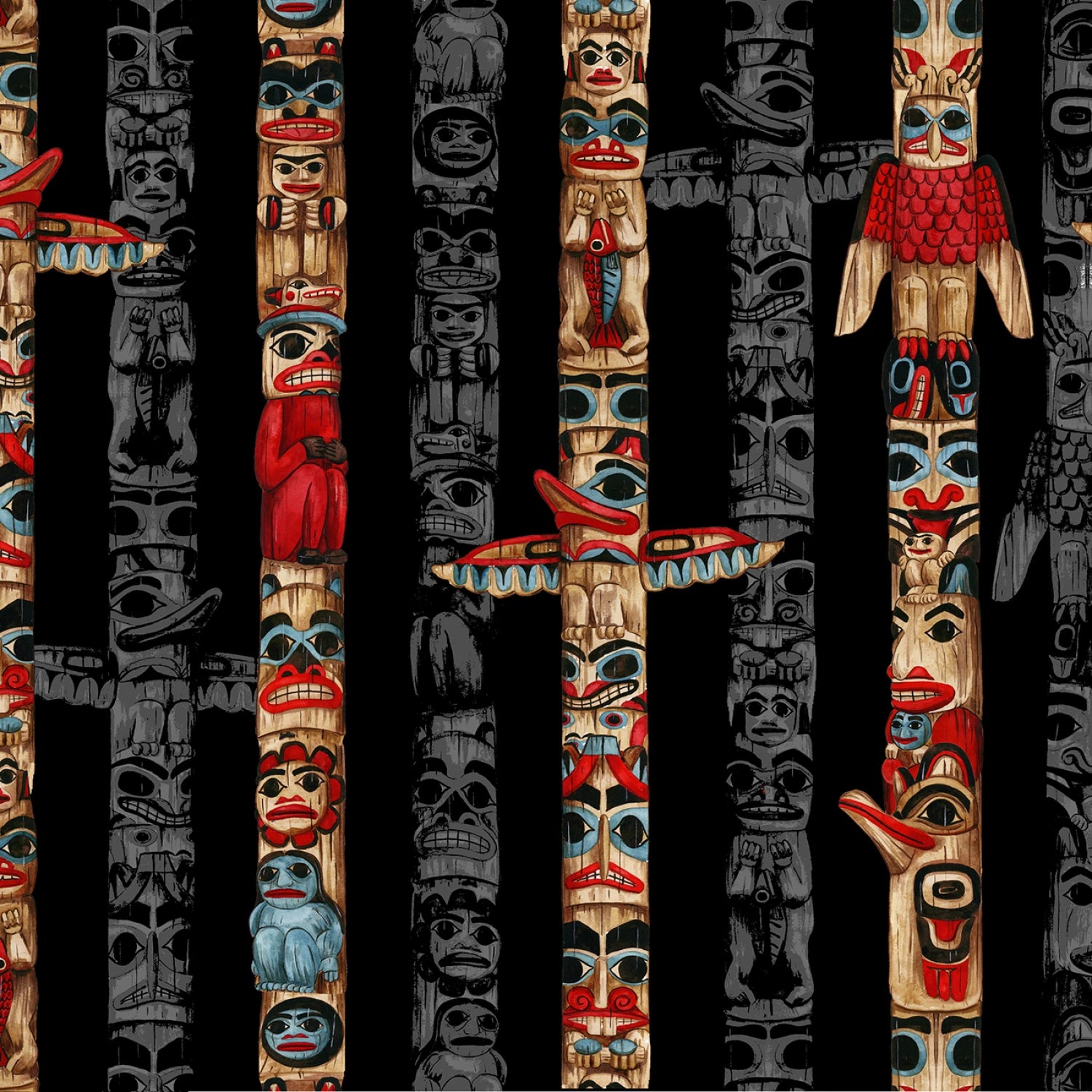 Northwest Favourite Totem Pole