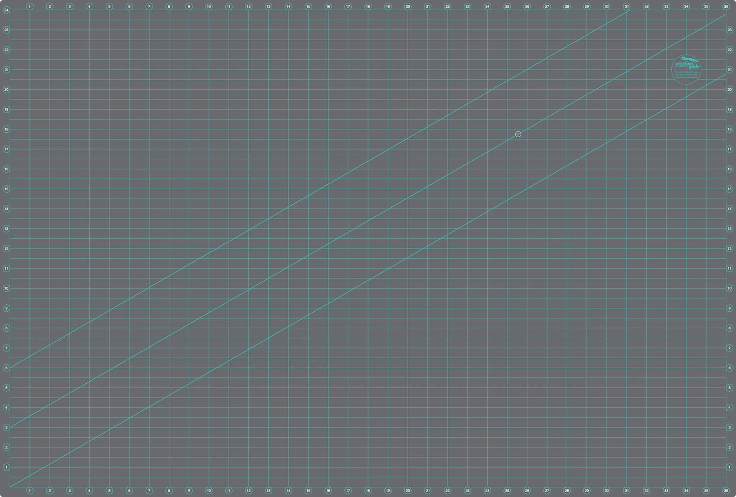 Creative Grids Self-Healing Double Sided Rotary Cutting Mat 24in x 36in