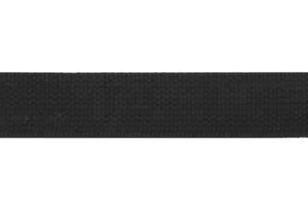 1 1/2" Cotton Webbing Black