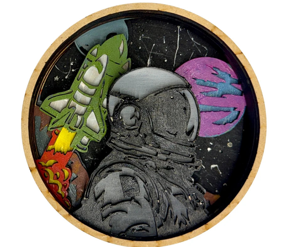 Cosmic Adventurer Paint by Layers Kit