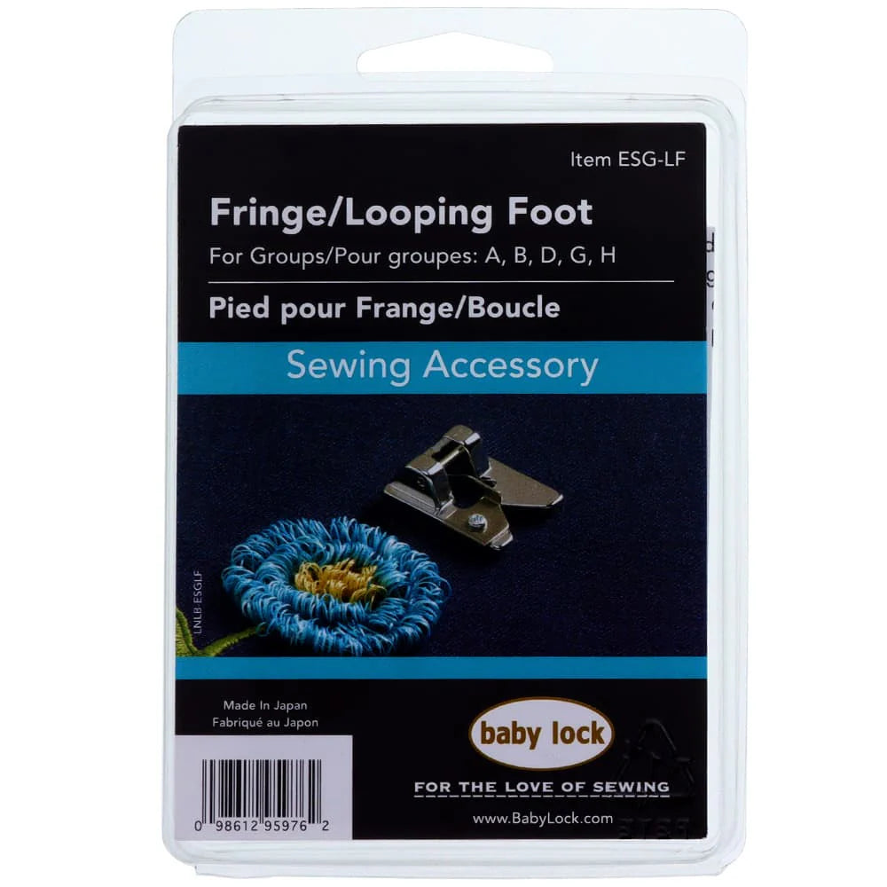 Baby lock Fringe/Looping Foot