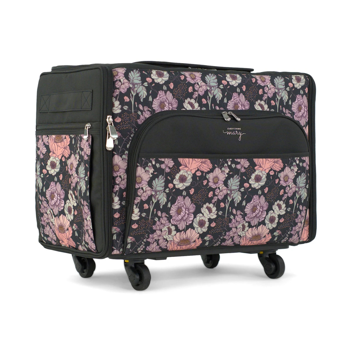 Everything Mary XL Sewing Machine Tote Floral Flat Top