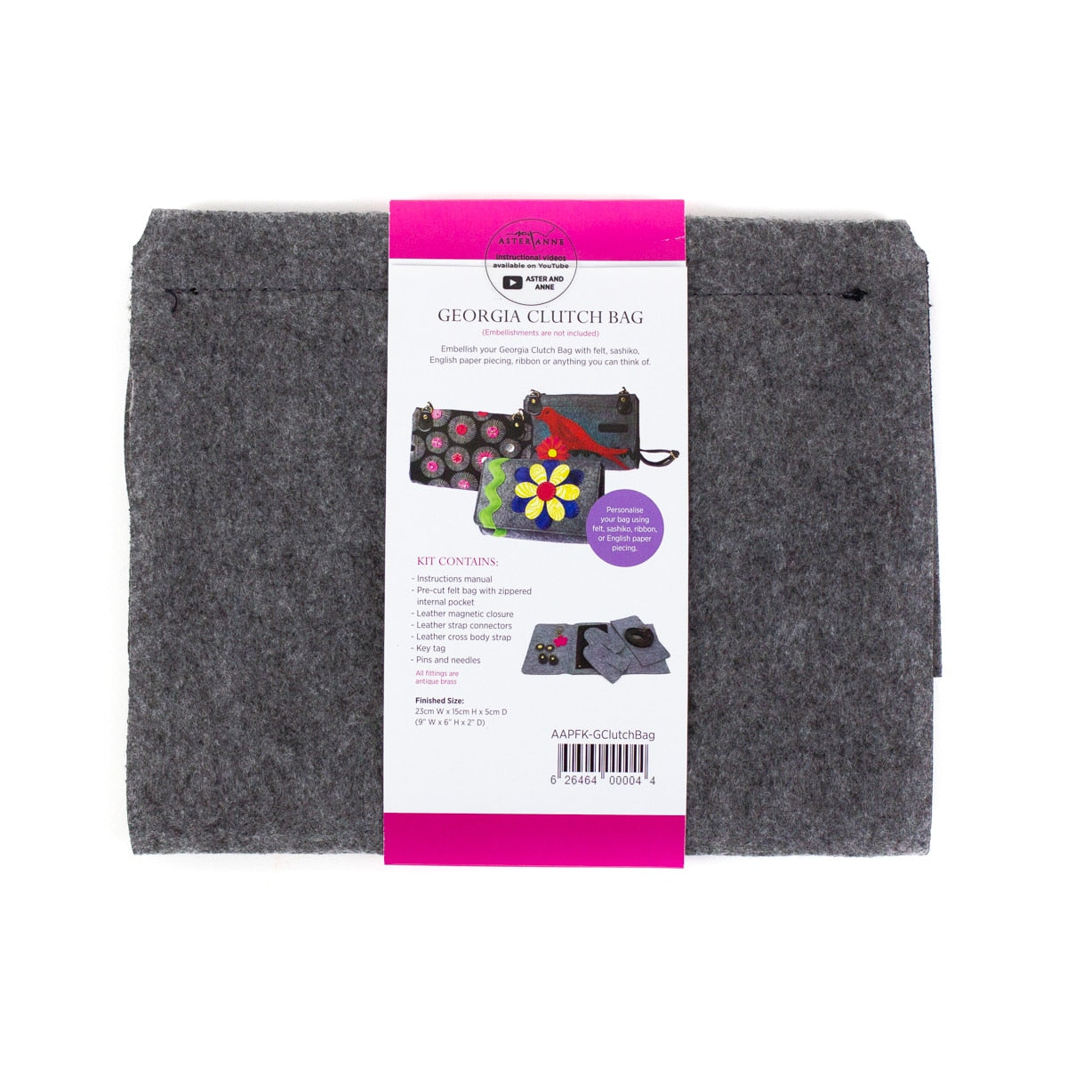 Georgia Clutch Bag Felt Kit