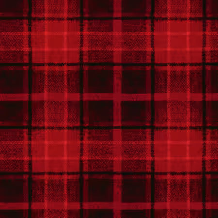 Holly Jolly Flannel Red Big Plaid