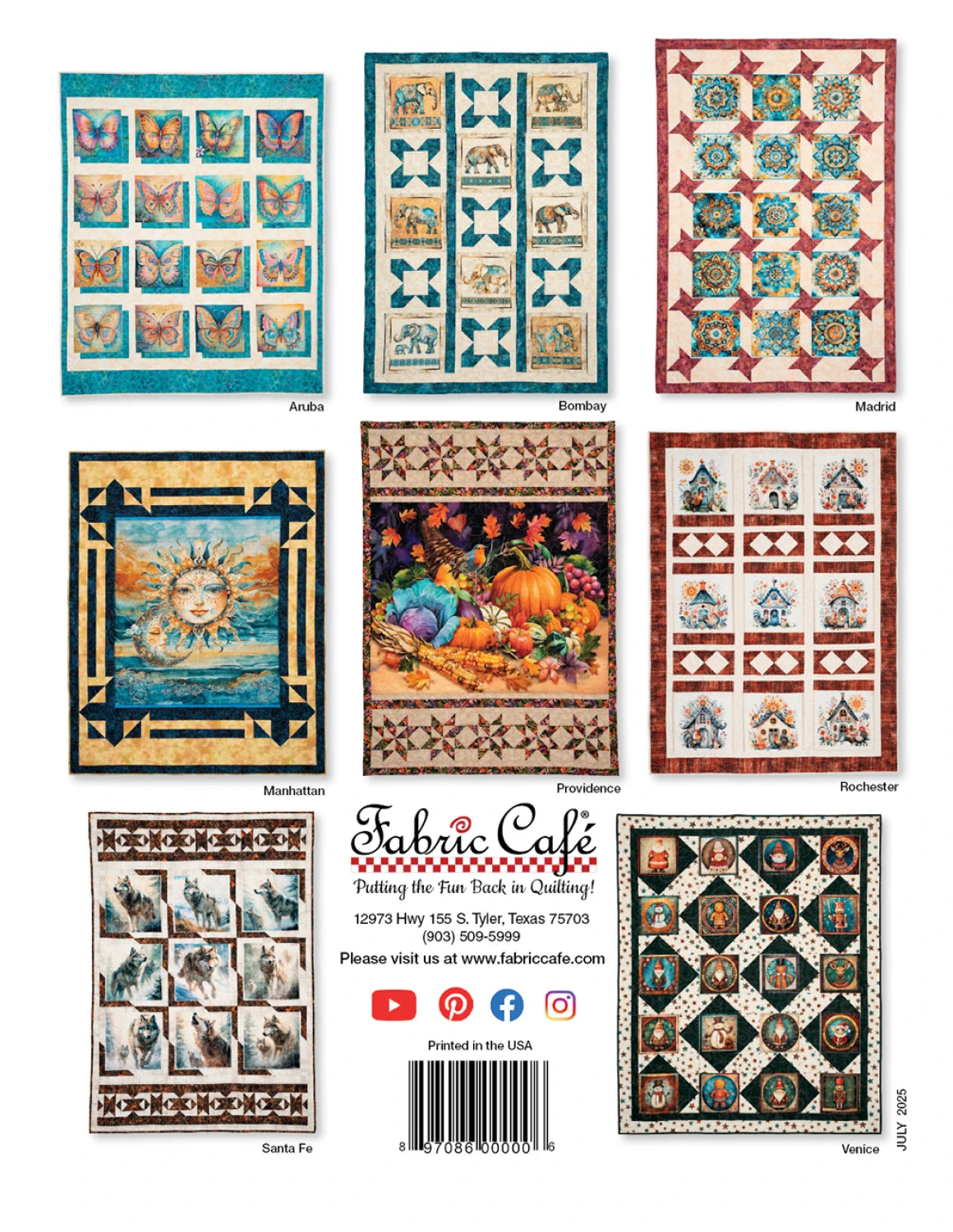 Perfect Panels 3-Yard Quilts